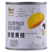 0.05°C 水果罐头 蜂蜜黄桃 300g