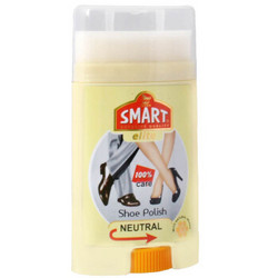 SMART精品乳膏鞋油（自然色+黑色）60ml*2 土耳其进口 *6件