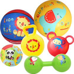 Fisher-Price 费雪 F0917 儿童玩具球套装(六球混装 赠打气筒) *3件