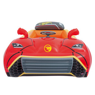 百适乐 BESTWAY 风火轮 93404 HOT WHEELS充气汽车 海洋球波波球池 135x99x43cm