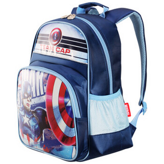 MARVEL 漫威 BA5016C 儿童双肩背包 美国队长 蓝色 36*13*38cm