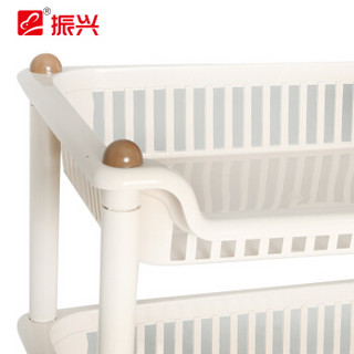 Zenxin 振兴 CHM1350 落地四层置物架 39.5*30*78cm 米白