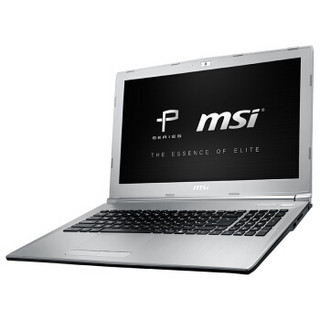 MSI 微星 PL62 7RC-005CN 15.6英寸笔记本电脑(银色、i7-7700HQ、4GB、1T、