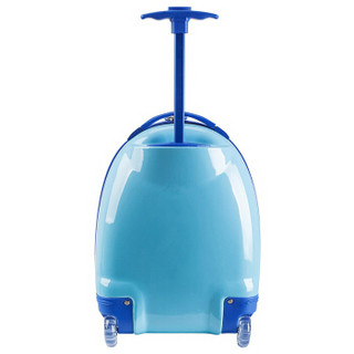 汤普瑞斯 TPRC 儿童拉杆箱可换图片式旅行箱男女个性行李箱16英寸 蓝色