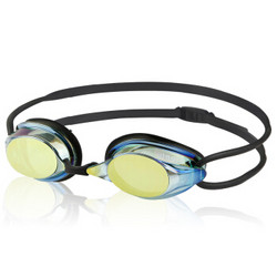 英发(YINGFA) 泳镜 竞速比赛训练镀膜小镜框青少年男女游泳眼镜 Y570AFM 黑色 *3件