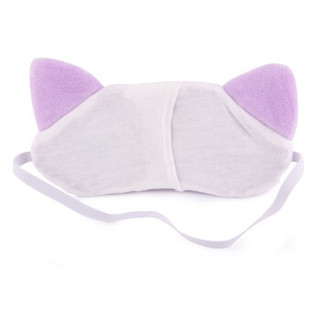 UPLUS 优家 可爱猫咪 蕾丝遮光护目眼罩 1个