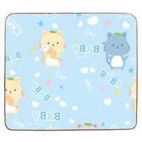 多喜兔儿童玩具 双面XPE儿童拼接爬行垫   森林小伙伴+BABY猫  60*60*2cm（6片）
