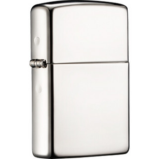 ZIPPO 之宝 打火机礼盒套装 镜子250(火机+小油133ml+火石6粒装)煤油防风火机