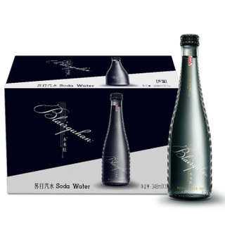  百岁山 百岁山 Ganten 本来旺 饮用苏打水 玻璃装 348ml*15瓶 整箱装 礼盒
