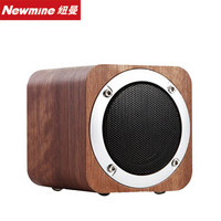 Newmine 纽曼 MX05 复古木质蓝牙音箱 樱桃木色