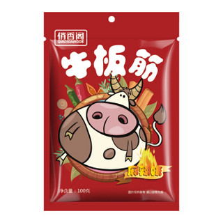 俏香阁 牛板筋 麻辣味 100g