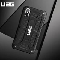 UAG 苹果iPhone Xs/X (5.8英寸)通用 防摔手机壳/保护套 尊贵系列 限量碳纤黑