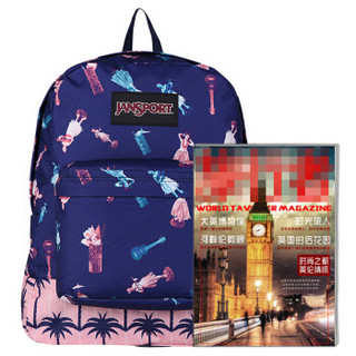 JANSPORT T60G46R 休闲运动双肩包 多彩色