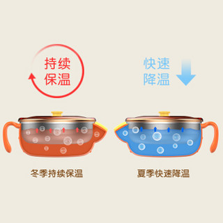 VALUEDER 威仑帝尔 宝宝注水保温碗 (蓝色)