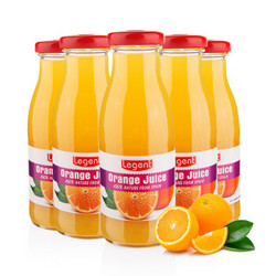 西班牙进口 良珍橙汁 100%纯果汁整箱装过年饮料饮品 250ml×6瓶 *3件