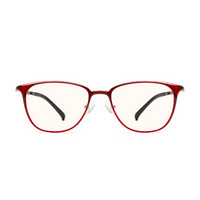 MI 小米 TS 防蓝光眼镜 米家定制版 红色镜架