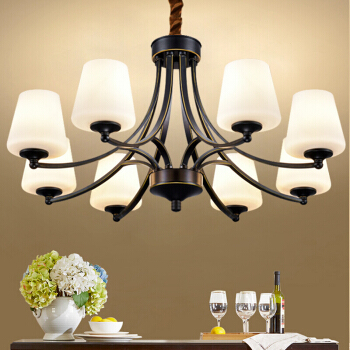 Micoe 四季沐歌  MD08-2 吊灯 (铁艺、8头)