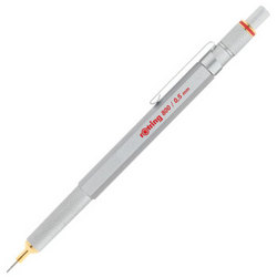 rOtring 红环 800 自动铅笔 0.5mm 银色 +凑单品