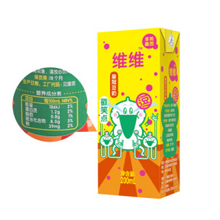 维维 皇冠豆奶饮料 200ml*24盒