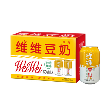 维维 经典系列 豆奶饮料 300ml*24罐 整箱装