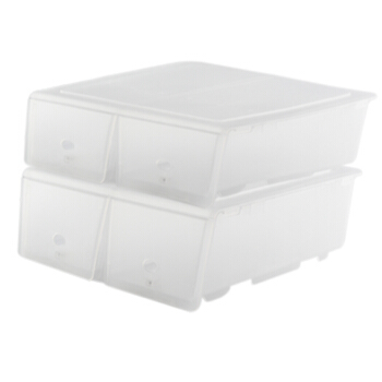 网易严选 PP收纳鞋盒 4只装