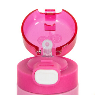 ZOLI 中立 儿童保温杯带吸管不锈钢 (粉色、300ml)
