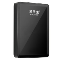 黑甲虫 K400 K系列 4TB 便携式2.5英寸移动硬盘 商务黑