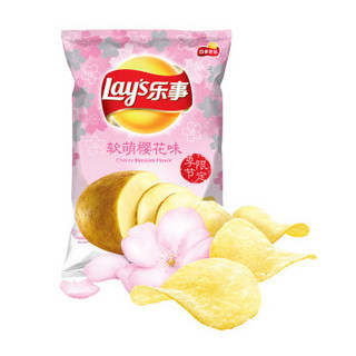 Lay's 乐事 薯片 软萌樱花味+原谅抹茶味 70g*4包