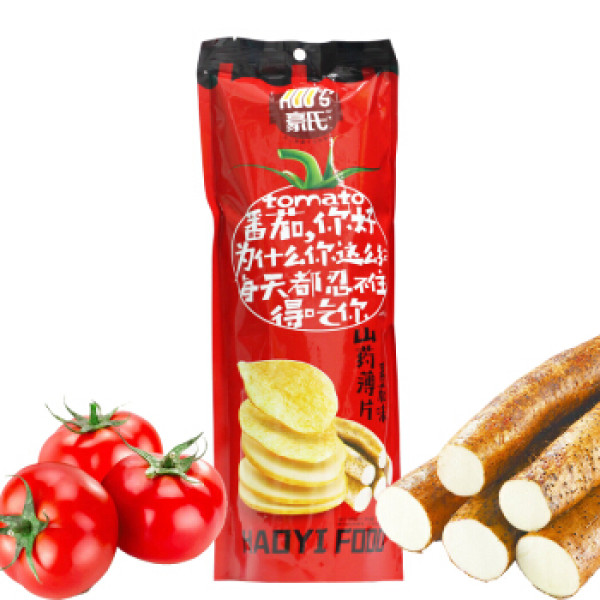 商品豪氏 山药薄片 番茄味 92g