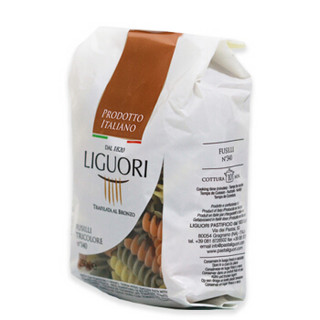 意大利进口 巧意牌（Liguori）通心粉意面 意粉 三色螺丝粉 250g