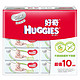 京东PLUS会员：HUGGIES 好奇 银装 婴儿湿巾 80抽 10包 *4件 +凑单品
