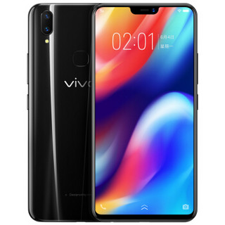 16日：vivo Z1 智能手机 4GB 64GB 瓷釉黑