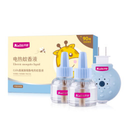Kaili 开丽 电热蚊香液套装驱蚊水液 2瓶 +1加热器 *5件
