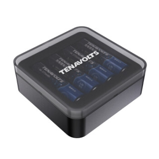 南孚(NANFU)5号充电锂电池4粒套装 1.5V恒压快充 TENAVOLTS USB充电 适用游戏手柄/吸奶器/鼠标等 AA五号