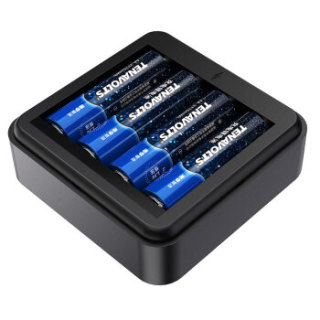 南孚(NANFU)5号充电锂电池4粒套装 1.5V恒压快充 TENAVOLTS USB充电 适用游戏手柄/吸奶器/鼠标等 AA五号