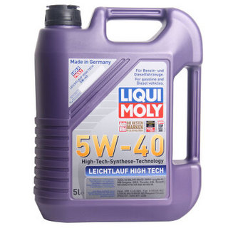 LIQUI MOLY 力魔 雷神 5W-40 SN/CF级 全合成机油 5L