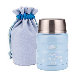 THERMOS 膳魔师 SK3003L 不锈钢闷烧罐 470ml 赠罐套 *2件