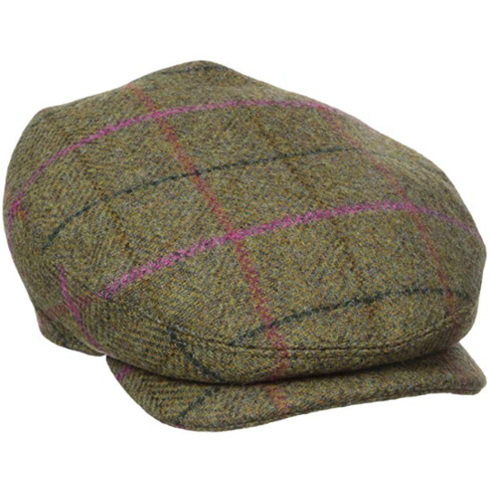 KANGOL British Peebles K0734LX 男士格纹羊毛报童帽