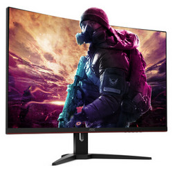 AOC CQ32G1 31.5英寸 曲面显示器 (144Hz、2560x1440) *2件