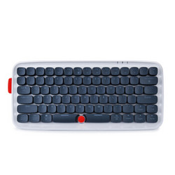 黑爵（AJAZZ）ZERO原点 亮灰白 RGB青轴 蓝牙双模无线机械键盘安卓苹果ipad手机平板电脑办公游戏