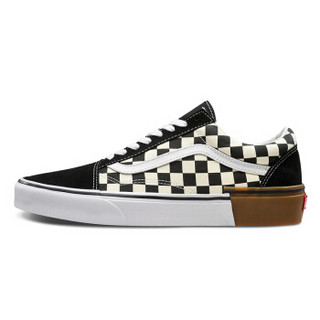  VANS 范斯 OLD SKOOL VN0A38G1U58 黑白棋盘格帆布鞋 (45)