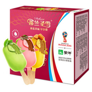 MENGNIU 蒙牛 蒂兰圣雪 绚彩脆皮冰淇淋 ( 55g×6支)