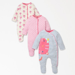 mothercare 婴儿连体衣 3件装