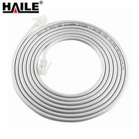 HAILE 海乐 HT5001-100 二芯单股电话线 (2米)