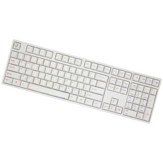 Varmilo 阿米洛 彩虹二号定制系列 VA108M 白色RGB机械键盘 (Cherry青轴)