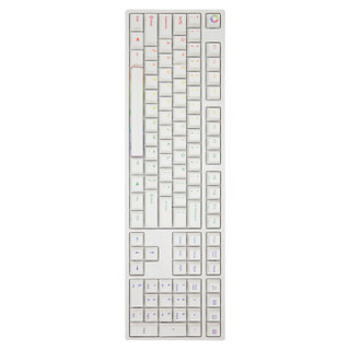 Varmilo 阿米洛 彩虹二号定制系列 VA108M 白色RGB机械键盘 (Cherry青轴)