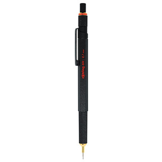 rOtring 红环 800 防断芯自动铅笔 黑色 0.7mm 单支装