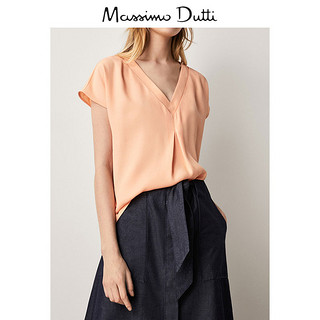 Massimo Dutti 06814710666 女士T恤 桃红色 L