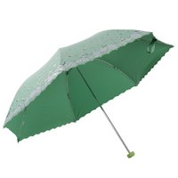 Paradise 天堂伞 33204E 三折超轻绣花晴雨伞