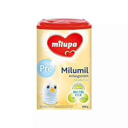 MILUPA  MILUMIL 美乐宝 婴幼儿奶粉 Pre段 800g